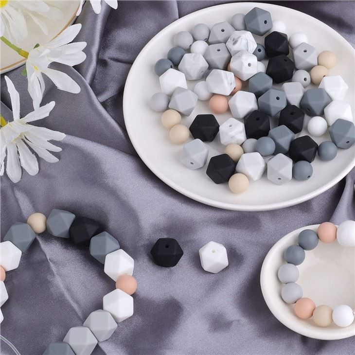 Silicone Beads For Keychains