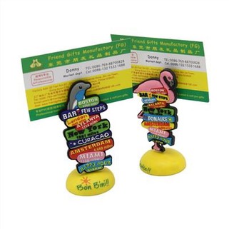 Držalo za sponke iz mehkega PVC-ja v obliki živali 3D