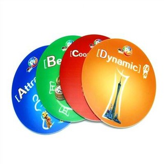 Tisk po meri iz mehkega PVC okroglega podstavka za skodelice